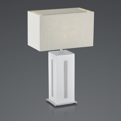BANKAMP Karlo da tavolo bianco/grigio, alta 56cm