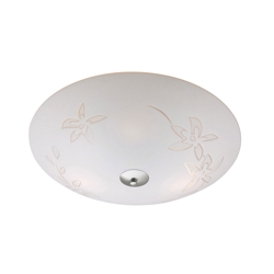Plafoniera di vetro Orchid 35cm en oferta