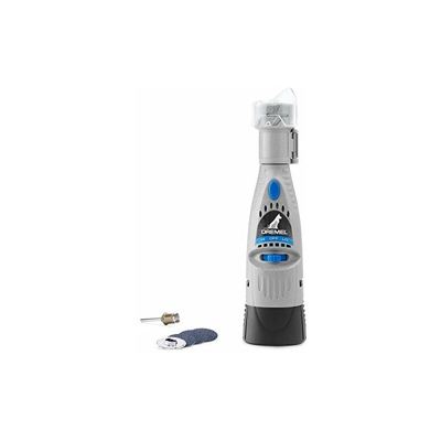 Dremel 7020 PGK Tagliaunghie per Animali Domestici, 6 V, con 4 Mole Abrasive per Taglio Delicatamente Unghie del Cane