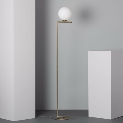 Lampada da Terra Moonlight Dorato - LEDKIA