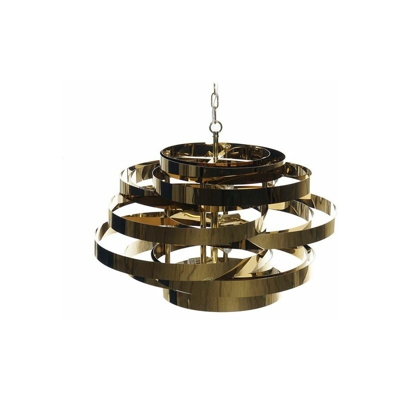 Lampadario Dekodonia Metallo (74 x 74 x 113 cm)