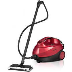 2000W Pulitore a vapore con 19 accessori con serbatoio da 1,5 litri per pulizia, pulitore a vapore per tappeti, pavimenti, finestre e macchine en oferta