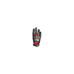 Guanti pelle PILOT nero/rosso Tg M - ISEO CAVERS en oferta