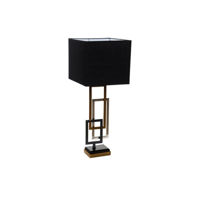 Lampada da Tavolo Poliestere Metallo (35 x 35 x 92 cm) - Dekodonia