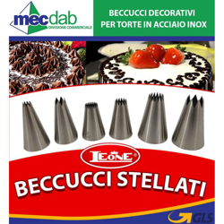 BECCUCCI ACCIAIO 18/10 SET 6 PZ. PUNTA STELLA CM.2,5X4h - BIGHOUSE IT precio