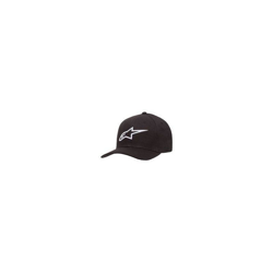 Cappello AGEL.CURVE black/whit Tg S/M - ALPINESTARS en oferta