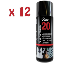Vmd - 12 Bombolette Spray Olio Da Taglio 400Ml Foratura Filettatura Maschiatura 20 características