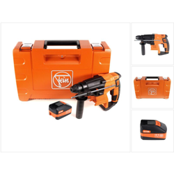 FEIN ABH 18 Tassellatore a batteria 2,0J / 18V / SDS-plus in valigetta da trasporto + 1x Batteria 6,0 Ah - senza caricabatterie en oferta
