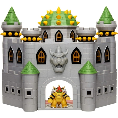 Super Mario Playset Castello Bowser con Personaggio e Suoni Giocattolo Bambini - NINTENDO