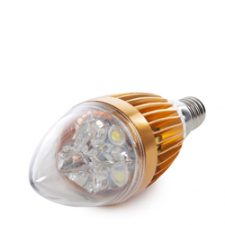 Greenice - Lampadina a LED a Candela E14 5W 12VAC/Dc 400Lm 30.000H | Bianco Freddo (HO-VE12V-E14-5W-CW) en oferta