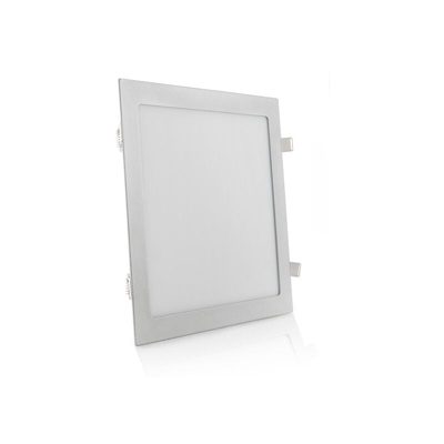 Greenice - Downlight LED Slimline Piazza Telaio Colore Argento 300Mm 25W 2180Lm 30.000H | Bianco Freddo (HO-RDP-25W-MP-CW)