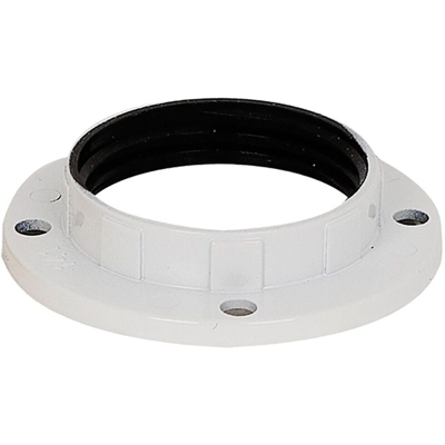 F.a.e.g. - Ghiera Per Portalampada E27 - Ø 55 Mm. Colore Bianco