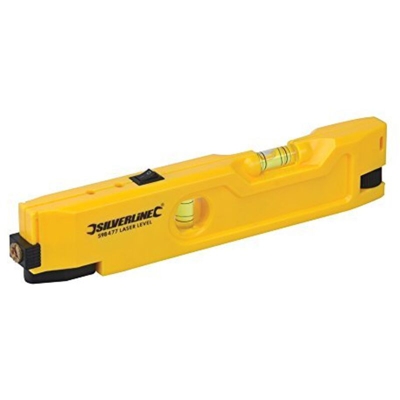 Mini livella a laser 210 mm - Silverline