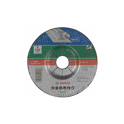Bosch Home And Garden - Bosch 2609256337 Disco per sgrossatura, per metallo, 125 mm � x 6 mm