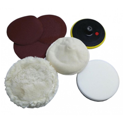 91018007 Kit per lucidatura 180 mm (7') pezzi) - Hilka en oferta