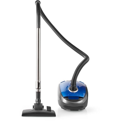 Nedis Aspirapolvere | Con Sacchetto | 700 W | Spazzola per Parquet | 3,5 L di Capacità | Blu NE550710407