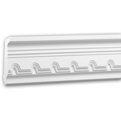 Cornice soffitto parete 150283 Profhome modanatura tipo stucco stile neoclassico bianco 2 m - PROFHOME DECOR características