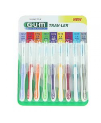 Gum Trav/ler Kit Scovolini 9pz características
