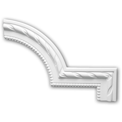 Elemento angolare 152296 Profhome elemento decorativo stile neoclassico bianco - PROFHOME DECOR precio