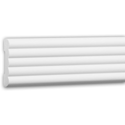 Cornice Parete 151356 Profhome modanatura tipo stucco fregio design moderno bianco 2 m - PROFHOME DECOR características
