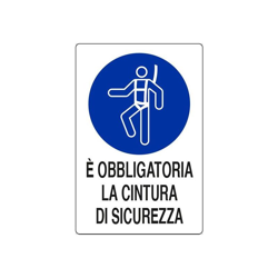 Segnale In Polionda 500X330 E' Obbligatoria La Cintura Di Sicurezza - GENERIC BRAND en oferta