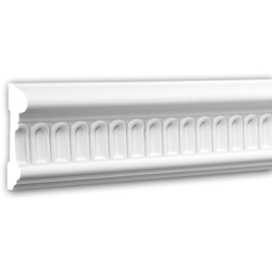 Cornice Parete 151340 Profhome modanatura tipo stucco cornice parete design classico senza tempo bianco 2 m - PROFHOME DECOR precio