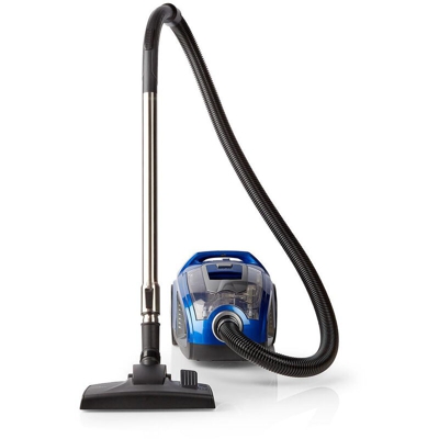 Nedis Aspirapolvere | Senza Sacchetto | 500 W | Spazzola per Parquet | 3,0 L di Capacità | Blu NE550710409