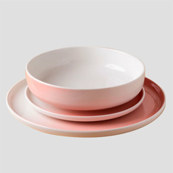 SKLUM Servizio Piatti Porcellana 12 pezzi Suni Terracotta Porcellane en oferta