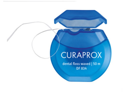 CURAPROX DF 834 FILO INTERDENTALE CERATO ALLA MENTA 50 METRI características