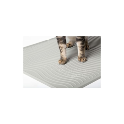 ToughGrip Large Cat Litter Mat - FDA Silicone di qualitÃ . [100% Waterproof & Anti-Microbial; Pulizia della Superficie Facile, Non piÃ¹ Dimensioni precio