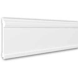 Profhome Decor - Cornice Parete 151381 Profhome modanatura tipo stucco fregio stile neoclassico bianco 2 m en oferta
