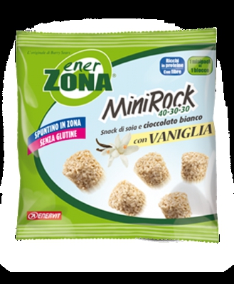 EnerZona Enervit MiniRock 40-30-30 Con Vaniglia Senza Glutine 24g