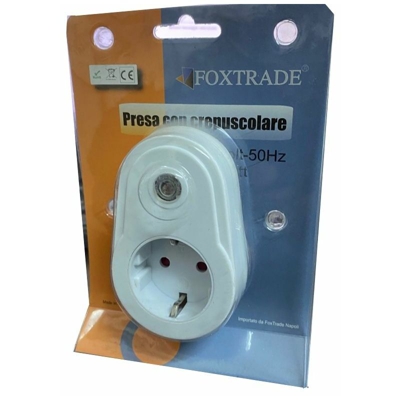 Presa Elettrica Crepuscolare 220Volt - FOXTRADE