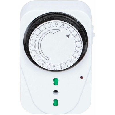 Timer Temporizzatore Analogico 24 Ore 16Amp Carico Fino A 3500W - FOXTRADE