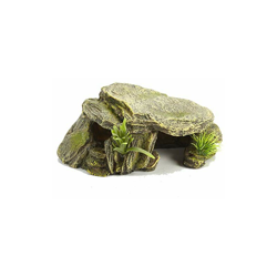 Pet Ting Stone caverna geco rettile lucertola copertura vivario, 16 cm características