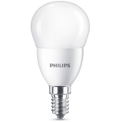 Signify Italy S.p.a. - Lampadina LED Sfera 60 W E14, bianco freddo non dim - PHILIPS