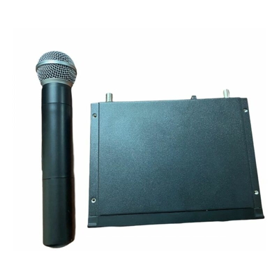 Set Microfono Vocale Senza Fili Con Ricevitore Uhf Multifrequenza - FOXTRADE