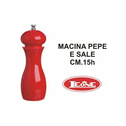 MACINA PEPE E SALE LEGNO ROSSO CM.15h - BIGHOUSE IT precio