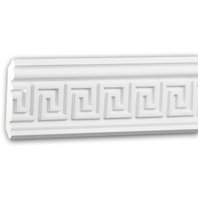 Profhome Decor - Cornice soffitto parete 150207F Profhome modanatura cornice flessibile modanatura tipo stucco design classico senza tempo bianco 2 m