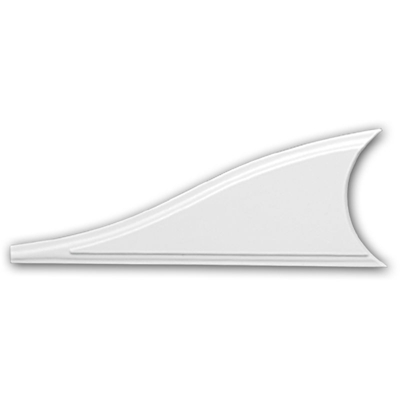 Elemento decorativo 154009 Profhome contorno porte stile neoclassico bianco - PROFHOME DECOR