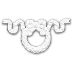 Elemento decorativo 160018 Profhome stile neoimpero bianco - PROFHOME DECOR características