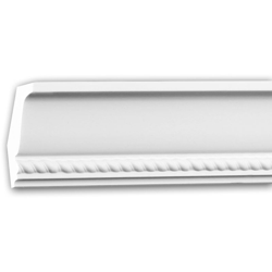 Cornice soffitto parete 150191 Profhome modanatura tipo stucco stile neoimpero bianco 2 m - PROFHOME DECOR precio