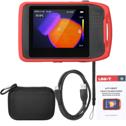 Termocamera UTi120T da 3,5 pollici LCD ad alta definizione capacitivo touch screen capacitivo termometro a infrarossi 6 tavolozze di colori - UNI-T en oferta