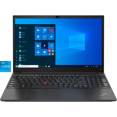 ThinkPad E15 Computer portatile 39,6 cm (15.6") 1920 x 1080 Pixel Intel Core i5-11xxx 8 GB DDR4-SDRAM 256 GB SSD Wi-Fi 6 (802.11ax) Windows 10 Pro Nero, Notebook