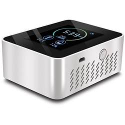 K02 rilevatore di anidride carbonica per uso domestico modello di sensore a infrarossi con batteria fornita, bianco - ASUPERMALL características