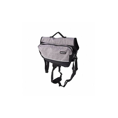 Zippy Paws Zp521 Adventure Backpack - Graphite - L Zaino Porta Accessori per Cane