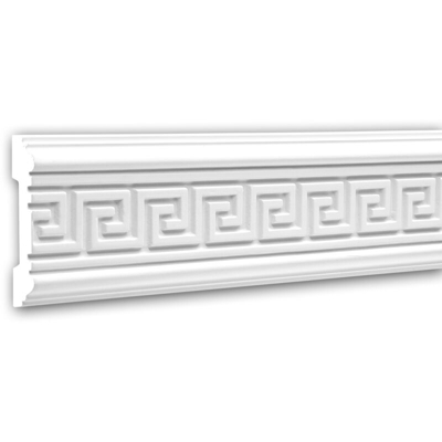 Profhome Decor - Cornice Parete 151311F Profhome modanatura tipo stucco cornice flessibile modanatura design classico senza tempo bianco 2 m