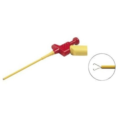 SKS Hirschmann KLEPS 250 Morsetto a clip/coccodrillo isolato Connettore 4 mm CAT II 300 V Rosso