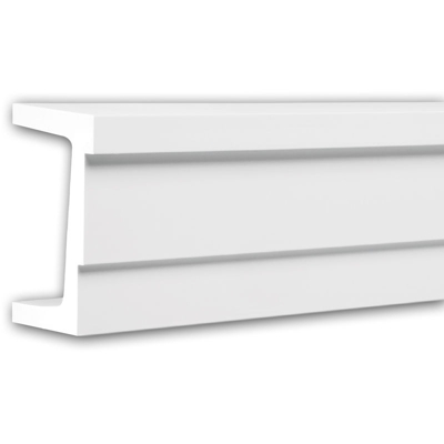 Profhome Decor - Architrave 126001 Profhome contorno porte design moderno bianco 2 m