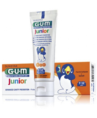 Gum Junior Dentifrico 7/12 Anni Al Fluoro 50ml